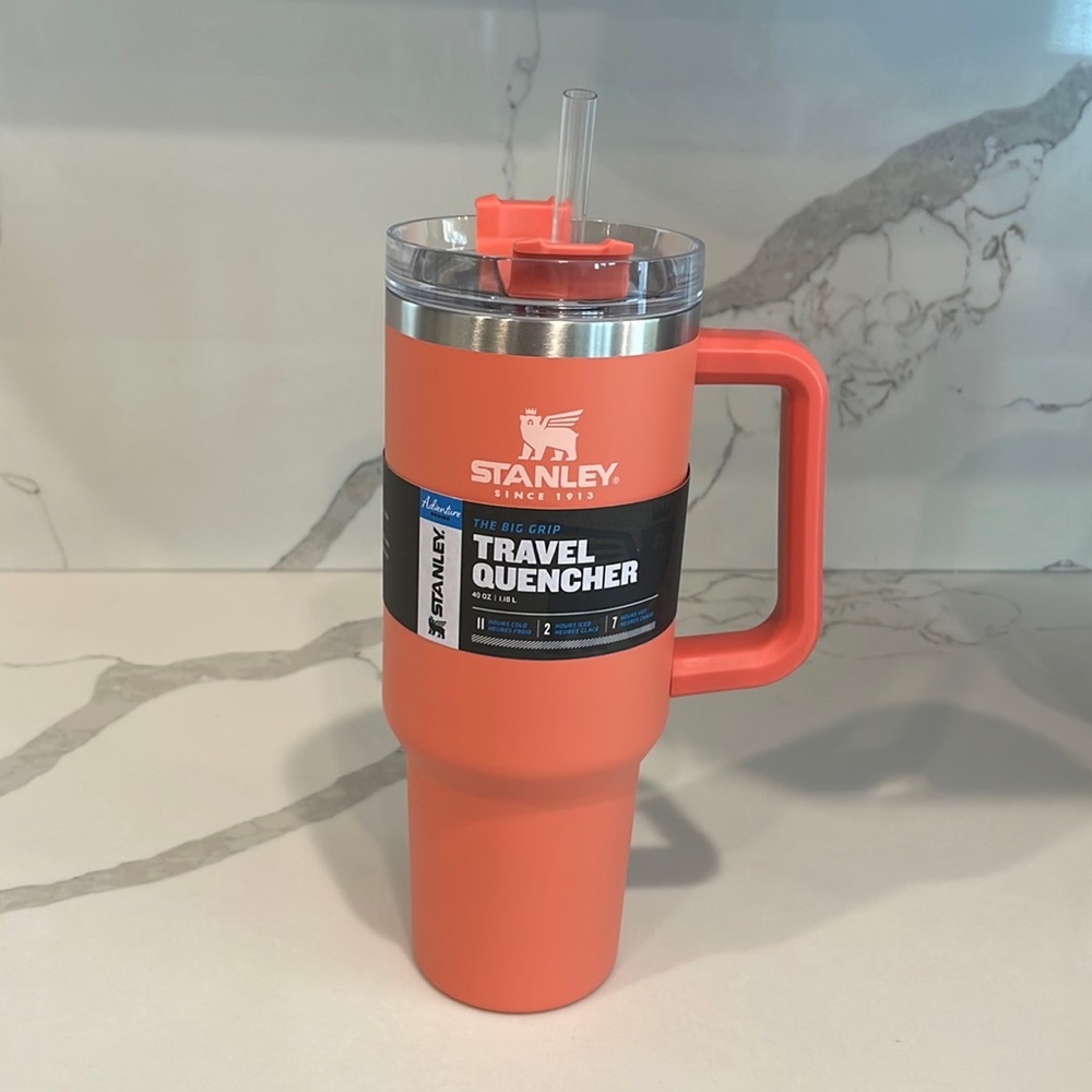 Stanley - OG GRAPEFRUIT - 40 oz. Adventure Quencher Travel Tumbler - NWT!
